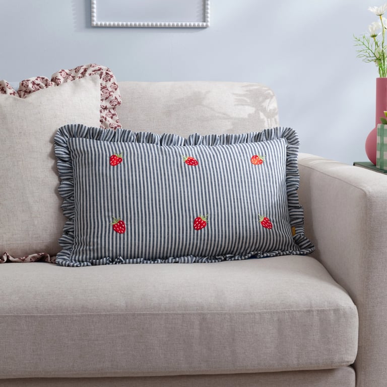 COUSSIN RECTANGULAIRE - FRAISE Image 3
