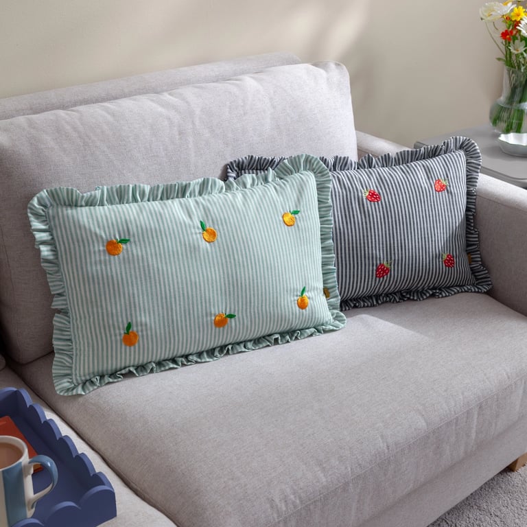 COUSSIN RECTANGULAIRE - FRAISE Image 4