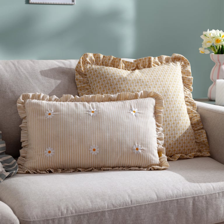 COUSSIN RECTANGULAIRE - MARGUERITE Image 4