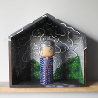 Image 1 of 'the gathering storm' grumpy girl wall box