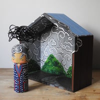 Image 2 of 'the gathering storm' grumpy girl wall box