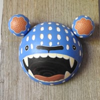 Image 2 of ROAR bear wall hanging