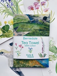 Image 2 of Berriedale Scottish Coastal Tea Towel