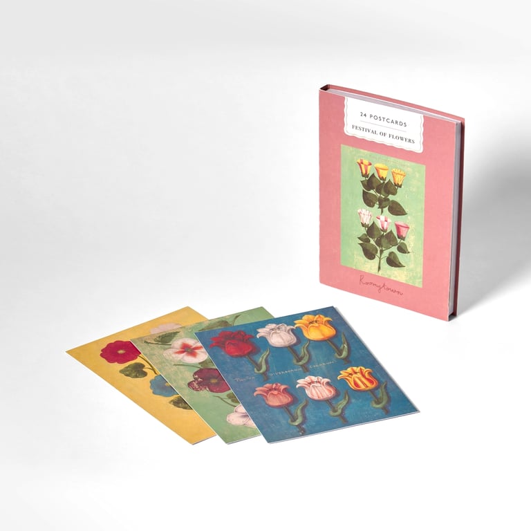 RECUEIL DE CARTES POSTALES FLEURS Image 4