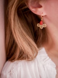 Image 2 of Boucles d'Oreilles TISSIA - 4 Coloris