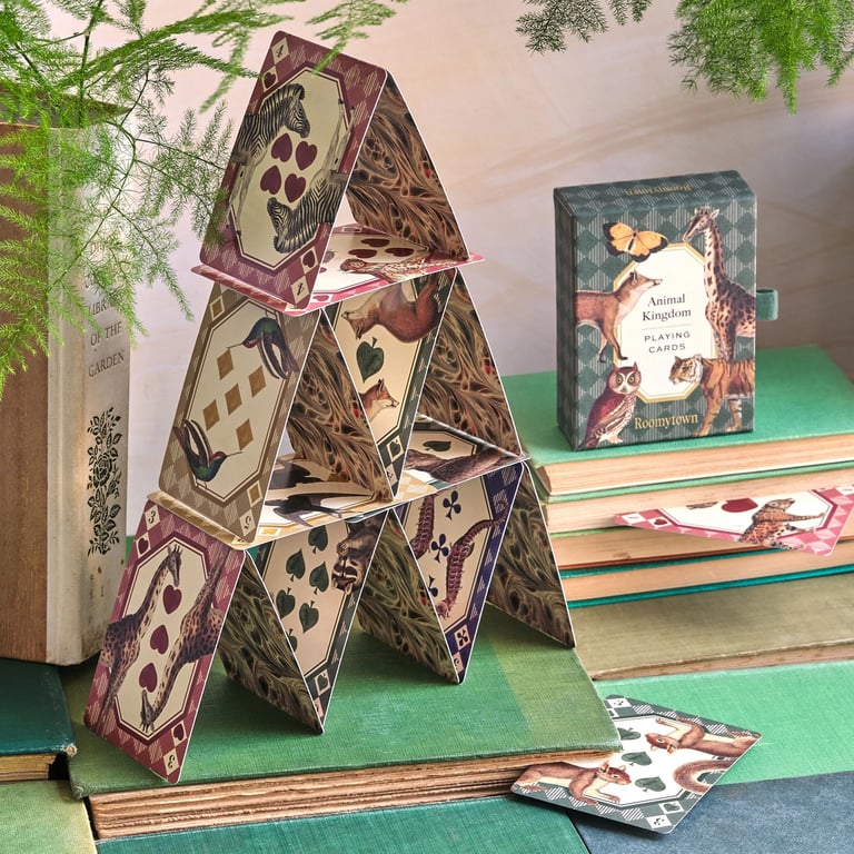 JEU DE CARTES À JOUER - LE RÈGNE ANIMAL Image 2