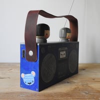 Image 13 of artist prototype - blue boombox