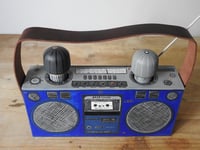Image 10 of artist prototype - blue boombox