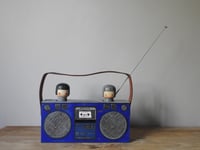 Image 2 of artist prototype - blue boombox