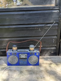 Image 14 of artist prototype - blue boombox