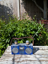 Image 1 of artist prototype - blue boombox