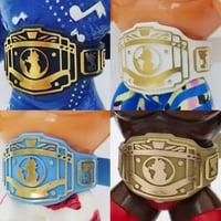 Retro Belts Series 1 -  4x Coloured Inter Belt Set