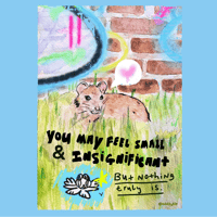 Image 2 of (Not) small &amp; insignificant rat Art Print