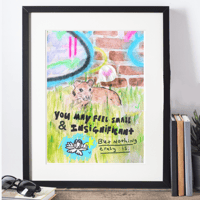 Image 3 of (Not) small &amp; insignificant rat Art Print