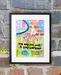 Image 4 of (Not) small &amp; insignificant rat Art Print