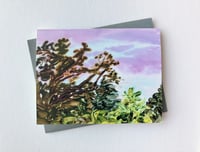 Image 1 of Early Autumn Sunset note card