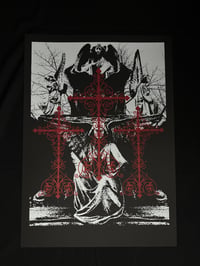 Image 1 of •devoted to solitude• blood red • print•