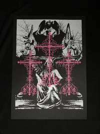 Image 1 of •devoted to solitude• doll parts pink • print•