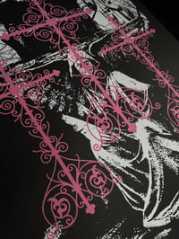 Image 2 of •devoted to solitude• doll parts pink • print•