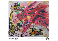 Image 1 of A3 Giclée Art Print — THE SERPENT OF… — collaboration with Edge and Marc Craig