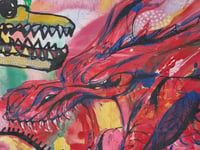 Image 2 of A3 Giclée Art Print — THE SERPENT OF… — collaboration with Edge and Marc Craig