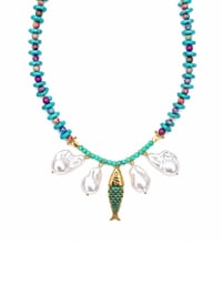 Image 1 of The Mykonos Fish Necklace
