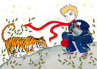 Principito y tigre