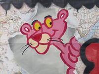Image 2 of A3 Giclée Art Print — THERE’S A PANTHER… — collaboration with Sara Sutton and Marc Craig