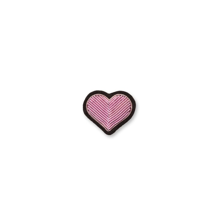 BROCHE BRODÉE COEUR - MACON & LESQUOY (PLUSIEURS MODÈLES) Image 5