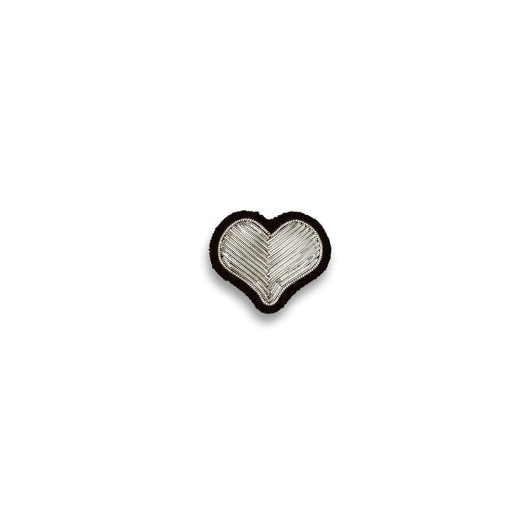 BROCHE BRODÉE COEUR - MACON & LESQUOY (PLUSIEURS MODÈLES) Image 4