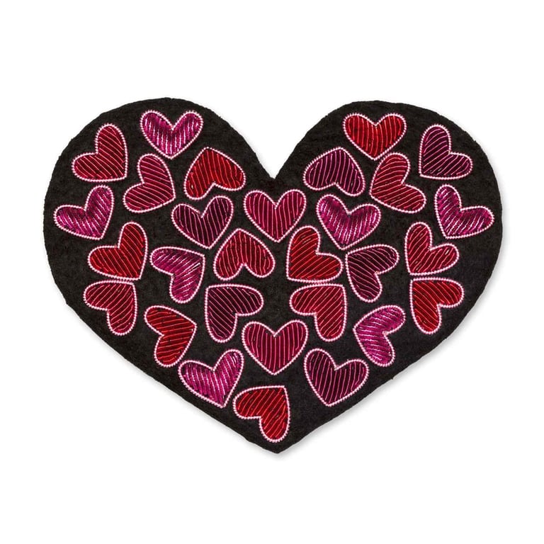 BROCHE BRODÉE COEUR - MACON & LESQUOY (PLUSIEURS MODÈLES) Image 8