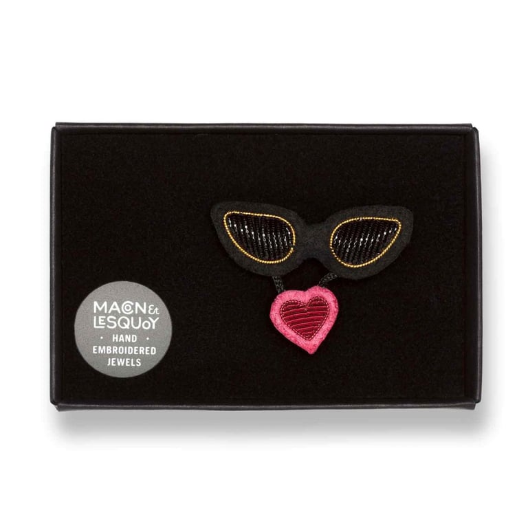 BROCHE BRODÉE AMOUR - MACON & LESQUOY (PLUSIEURS MODÈLES) Image 15
