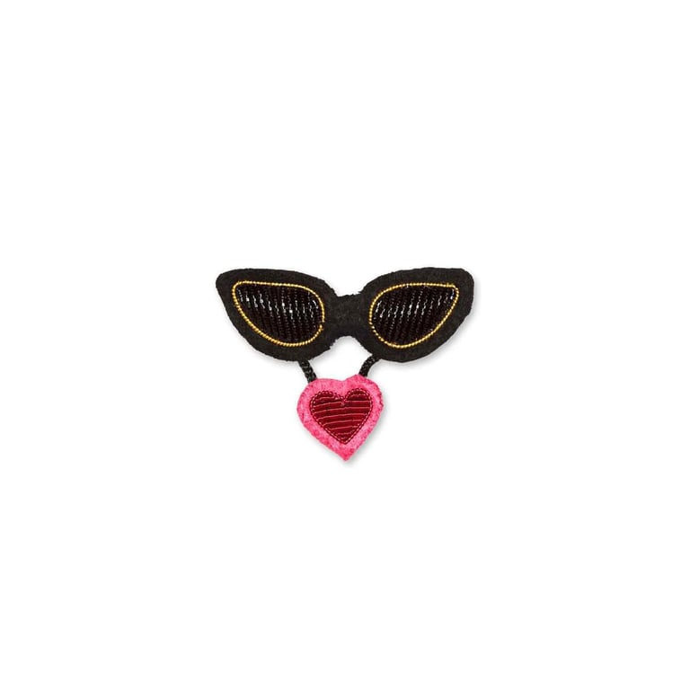 BROCHE BRODÉE AMOUR - MACON & LESQUOY (PLUSIEURS MODÈLES) Image 4