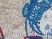 Image 3 of A3 Giclée Art Print — LONE FLANEUR FREAK — collaboration with Sam Kerridge and Marc Craig