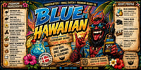 Blue Hawaiian (Tropical cocktail chaos with island swagger 🌴🔥)