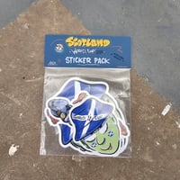 Image 1 of Scotland World Cup Sticker Pack x4