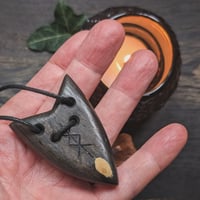Image 5 of Irish Wolf Spirit Pendant (PE1996)