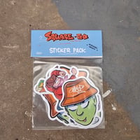 Image 1 of Square Go Sticker Pack x4