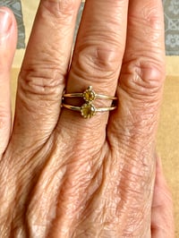 Image 2 of Bague duo taille 58 