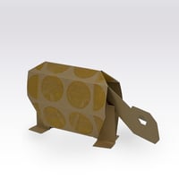Image 2 of DO 2.1_The Tortoise and the Hare_Publication and Object (Fawn + Gold)