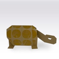 Image 4 of DO 2.1_The Tortoise and the Hare_Publication and Object (Fawn + Gold)