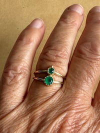 Image 2 of Bague duo taille 50 