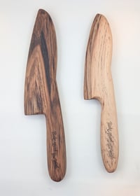 Image 1 of Wooden Knife Set- Kid Friendly!