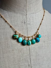 Image 2 of Pendentifs petites turquoises 