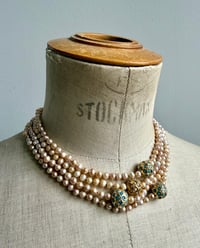 Image 1 of Collier précieux perles fines 