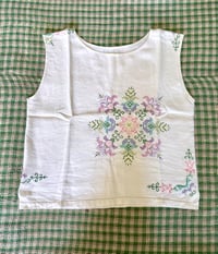 Image 1 of Débardeur fleuri 3