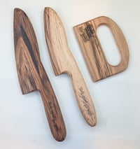 Image 4 of Wooden Knife Set- Kid Friendly!