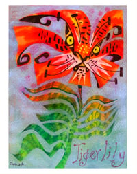 Tiger Lily Print