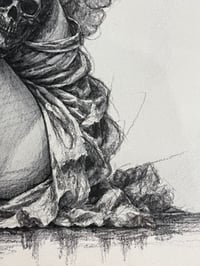 Image 3 of La prochaine bêtise ( Pencil on thick paper ) 25/20cm, Created in Paris, France. World shipping