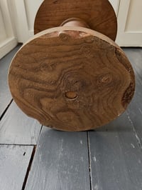 Image 4 of Art Deco Side Table or Plinth in Charles Dudouyt Style, Turned Wood, France (Reserved)